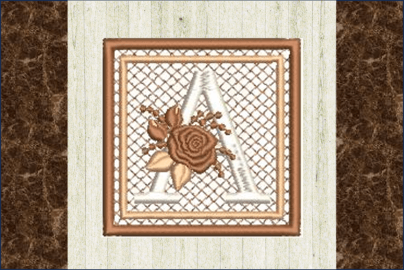 A-Rose Mini Quilt