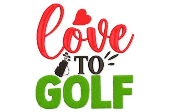 Golf Embroidery Design Review