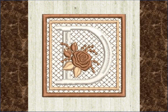 Rose Mini Quilt-D: A Charming Embroidery Pick for Small Shops