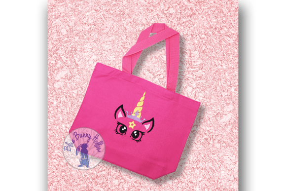 Unicorn Crown Embroidery Design